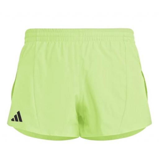 Pantalón Corto Adidas Adizero E Split Amarillo [0]