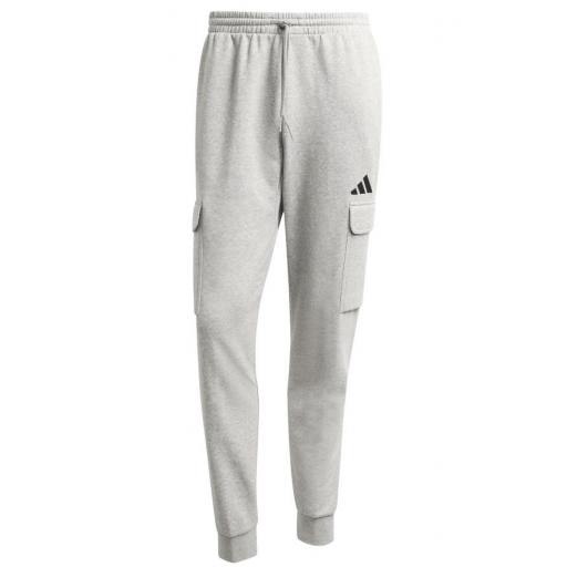 Pantalón Largo Adidas Feelcozy Fleece Cargo Gris [0]