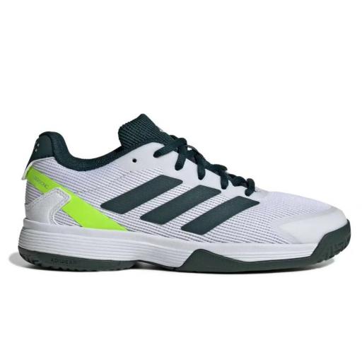Zapatillas Adidas Ubersonic K Tenis Niño Blanco/Verde [0]