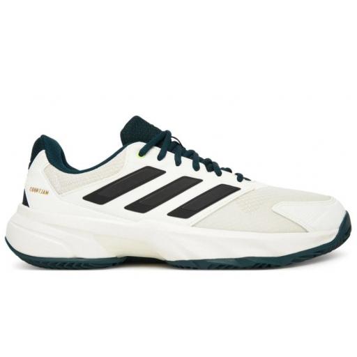 Zapatillas Adidas CourtJam Control 3 M Clay Blanco/Verde