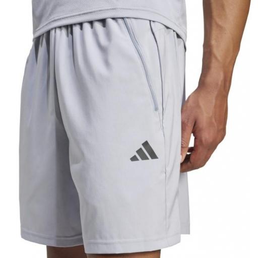 Pantalón Corto Adidas Train Essentials Gris [2]