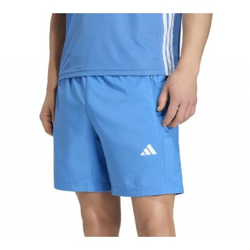Pantalón Corto Adidas Workout Everyday Azul [2]