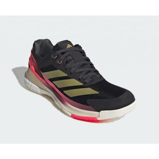 Zapatillas Adidas Crazyquick Boost Padel Negro/Oro [1]