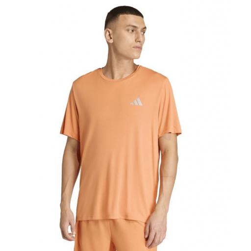 Camiseta Adidas Run Essentials Naranja [0]