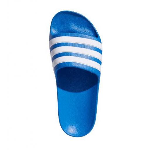 Chanclas Adidas Adilette Aqua K Azul/Blanco [1]