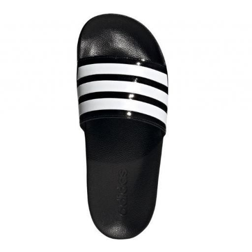 Chanclas Adidas Adilette Shower Negro Brillante/Blanco [1]