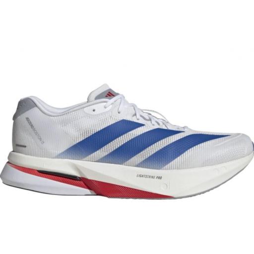 Zapatillas Adidas Adizero Boston 13 M Blanco/Azul