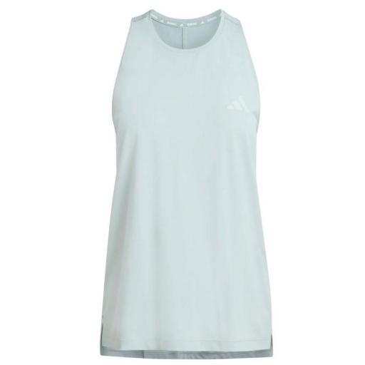 Camiseta Tirantes Adidas Iconic Tank W Verde Sage [0]