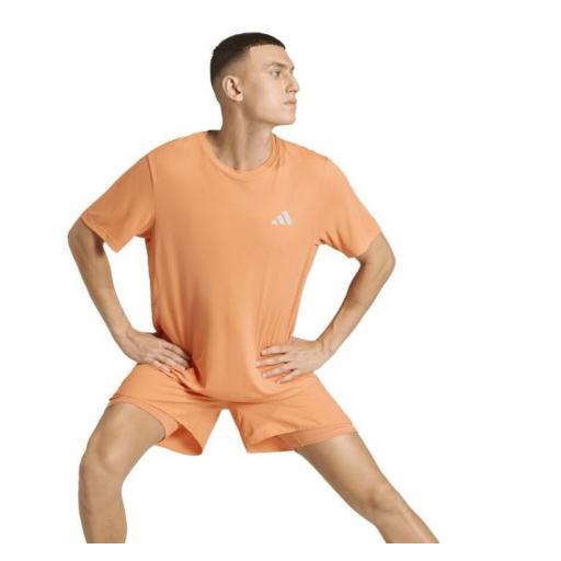 Camiseta Adidas Run Essentials Naranja [1]