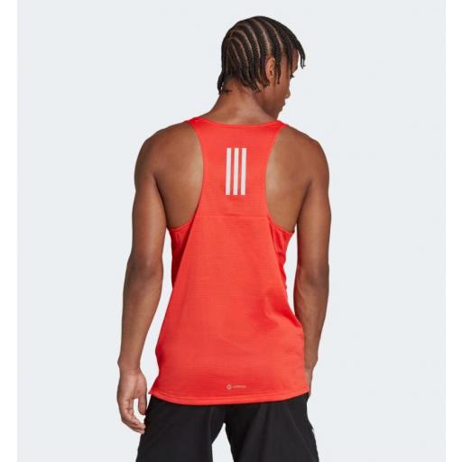 Camiseta tirantes Adidas Own The Run Roja [2]
