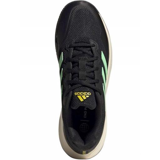 Zapatillas Adidas GameCourt 2 M Pádel/Tenis Negro/Verde [2]