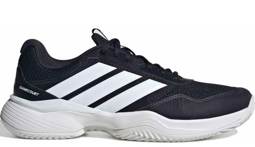 Zapatillas Adidas GameCourt 3 Clay Negro/Blanco