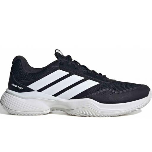 Zapatillas Adidas GameCourt 3 Clay Negro/Blanco