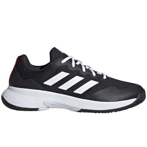 Zapatillas Adidas Gamecourt 2 M Padel/Tenis Negro/Blanco [0]