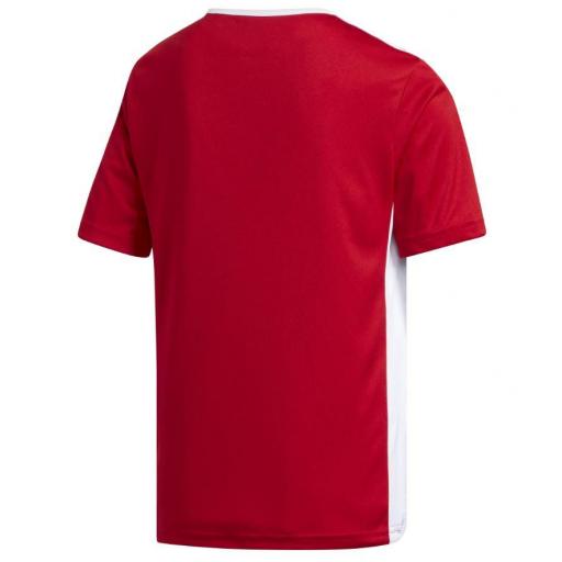 Camiseta Adidas ENTRADA 18 Niños Rojo [2]