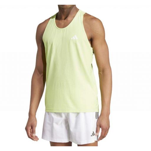 Camiseta Tirantes Adidas OTR B Tank Verde Lima [2]