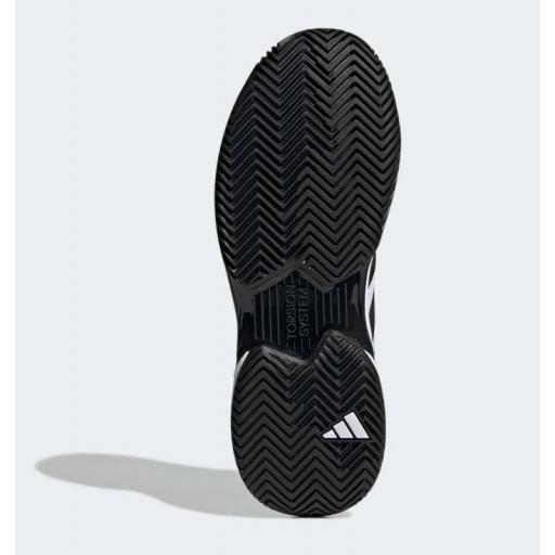 Zapatillas Adidas Courtjam Control Tenis Padel Blanca [3]