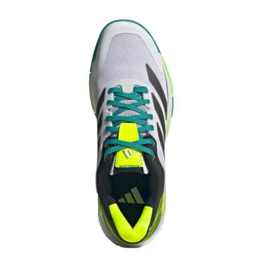 Zapatillas Adidas Crazyquick Boost Padel Blanco/Verde [2]