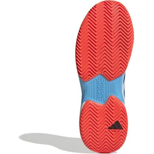 Zapatillas Adidas COURTJAM Control Tenis Padel Gris/Azul [3]