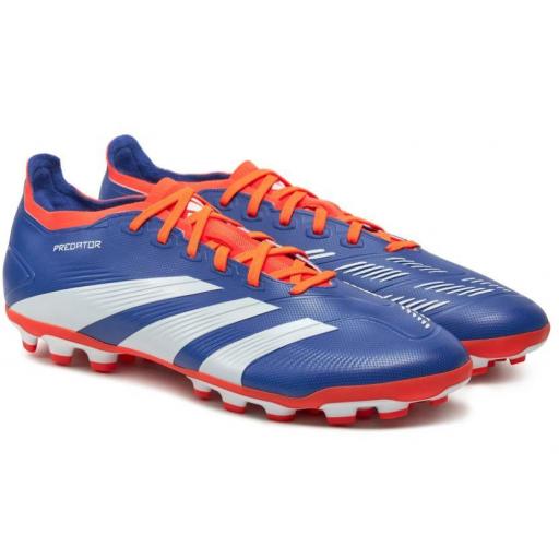 Bota Fútbol Adidas Predator League 2G/3G AG Azul/Naranja [1]