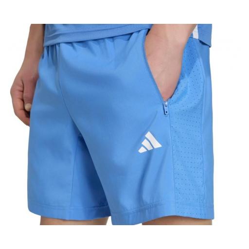 Pantalón Corto Adidas Workout Everyday Azul [1]