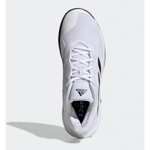 Zapatillas Adidas Courtjam Control Tenis Padel Blanca [1]
