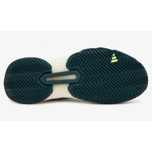 Zapatillas Adidas CourtJam Control 3 M Clay Blanco/Verde [3]