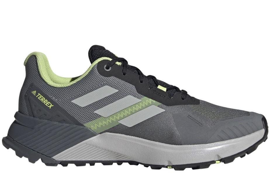 Zapatillas Adidas Trail Running Terrex Soulstride Gris/Verde