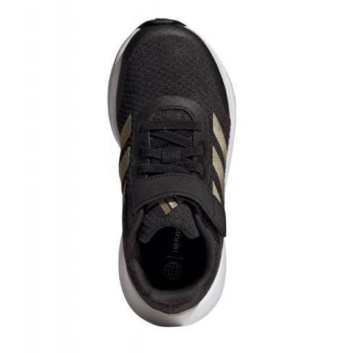 Zapatillas Adidas Runfalcon 3.0 Velcro Niños Negro/Dorado [2]
