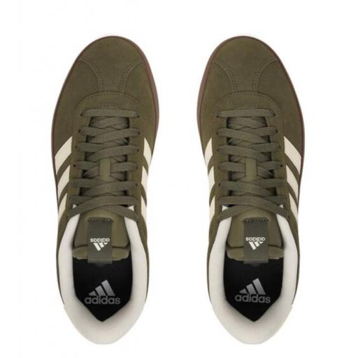 Zapatillas Adidas VL Court 3.0 Verde Oliva/Marrón [2]