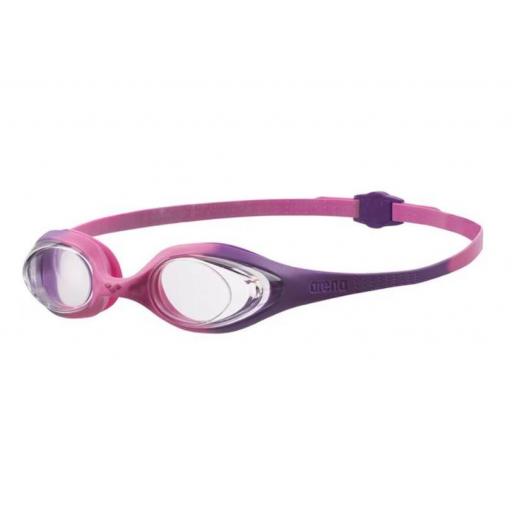 Gafas Natación Arena Spider Jr 6-12 Años Rosa/Lila