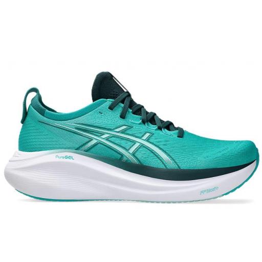 Zapatillas Asics Gel-Nimbus 27 Wave Teal/Saxon Green