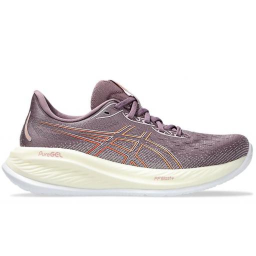 Zapatillas Asics Gel-Cumulus 26 Malva/Naranja [0]