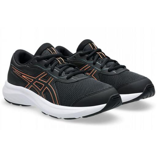 Zapatillas Asics Contend 9 GS Negro/Naranja [1]