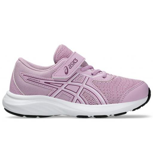 Zapatillas Asics Contend 9 PS Velcro Rosa