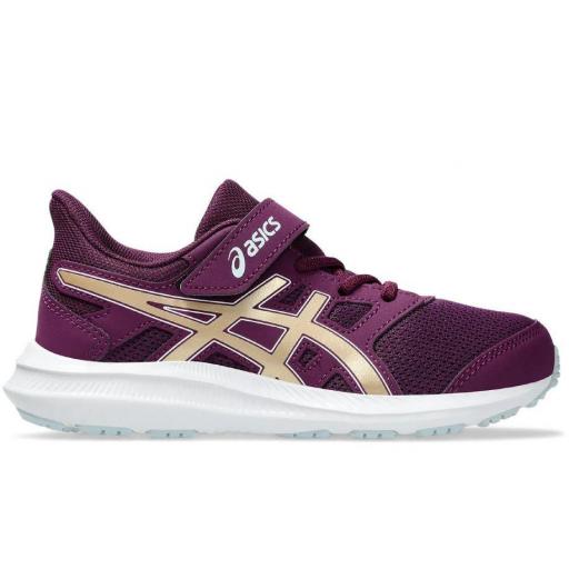 Zapatillas Asics Jolt 4 PS Velcro Granate/Dorado [0]