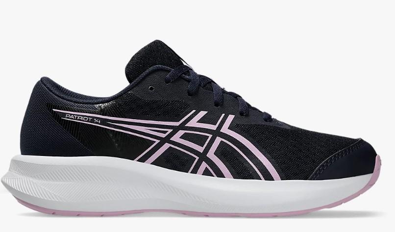 Zapatillas Asics Patriot 14 GS Azul Marino/Lila