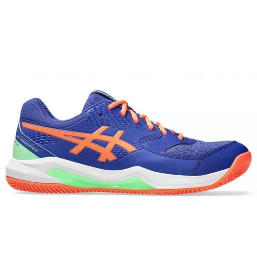 Zapatillas Asics Gel-Dedicate 8 Padel Azul/Naranja