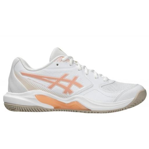 Zapatillas Asics Gel-Dedicate 9 Clay Blanco/Cantaloupe [0]