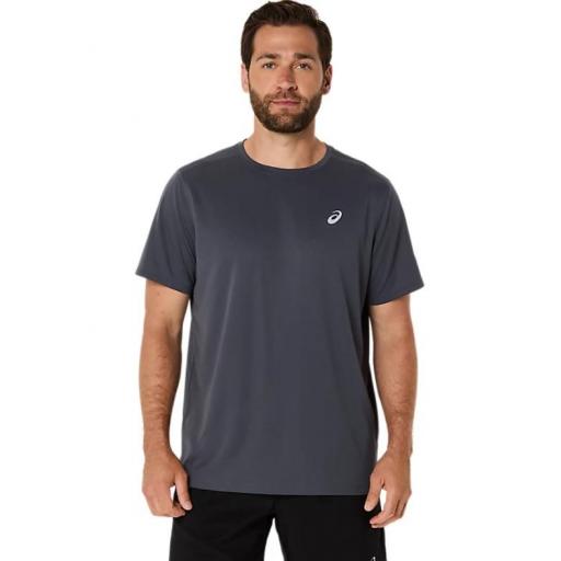 Camiseta Asics Core SS Top Gris Oscuro