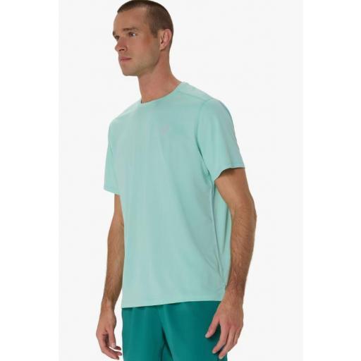 Camiseta Asics Core SS Top Verde Agua [1]