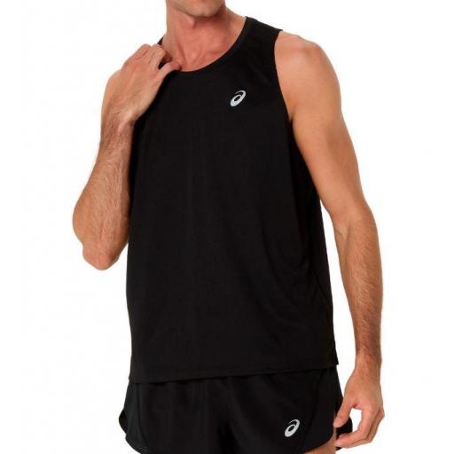 Camiseta Tirantes Asics Core Singlet Negra