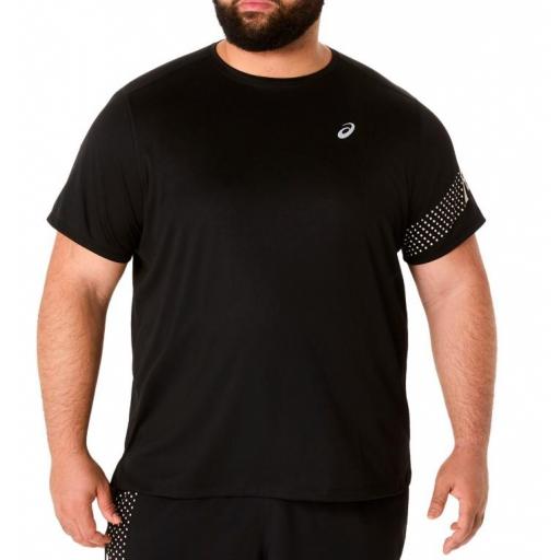 Camiseta Asics Icon SS Top Negra