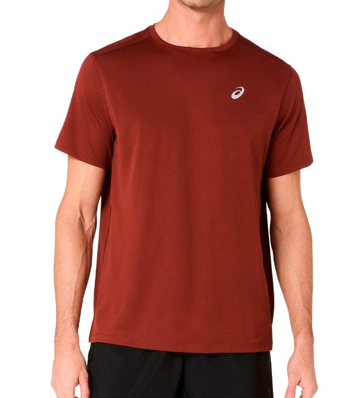Camiseta Asics Core SS Top Burdeos