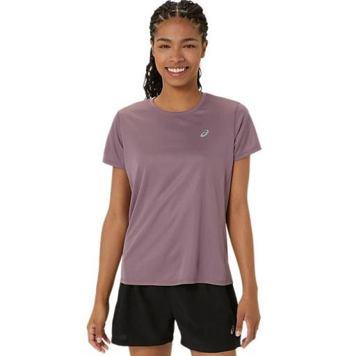 Camiseta Asics Core SS Top Malva