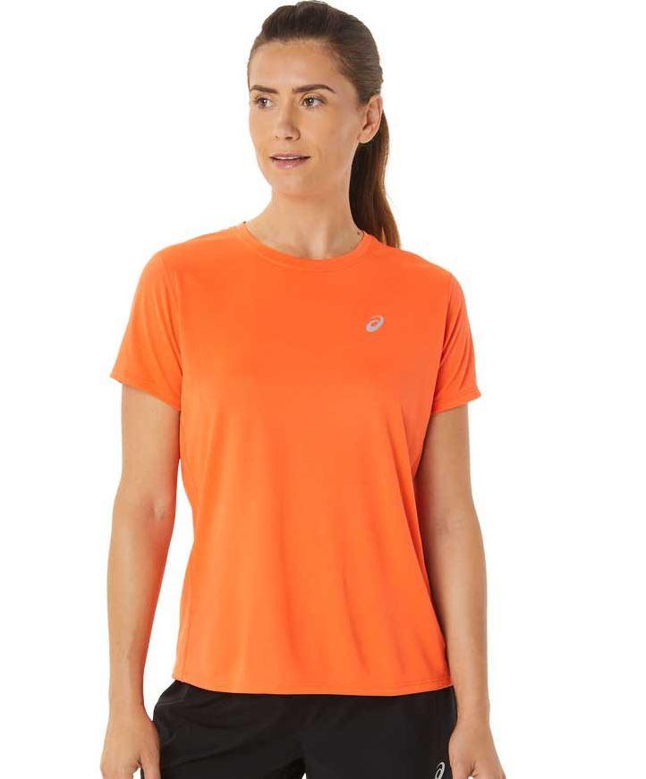 Camiseta Asics Core SS Top Mujer Naranja