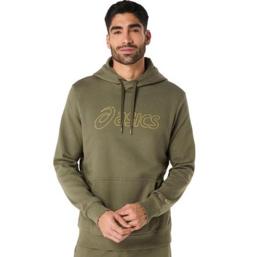 Sudadera Asics Logo OTH Hoodie Verde [0]
