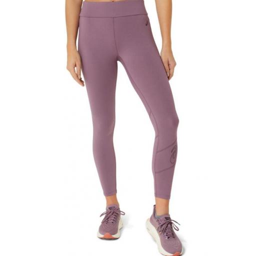 Malla Asics Logo 7/8 Tight Morado Malva [0]