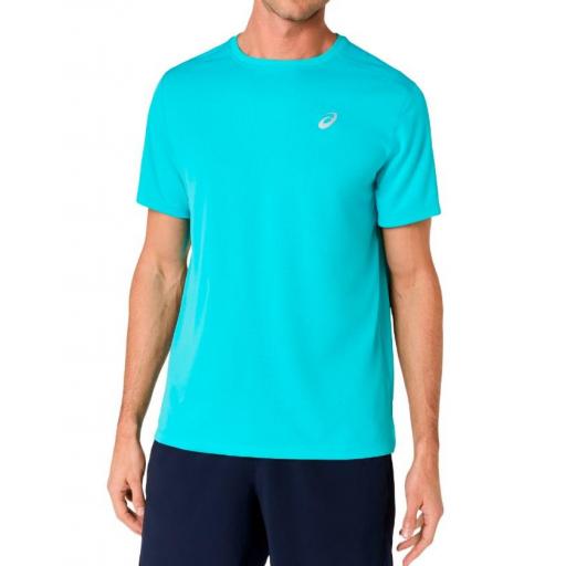 Camiseta Asics Core SS Top Turquesa [0]