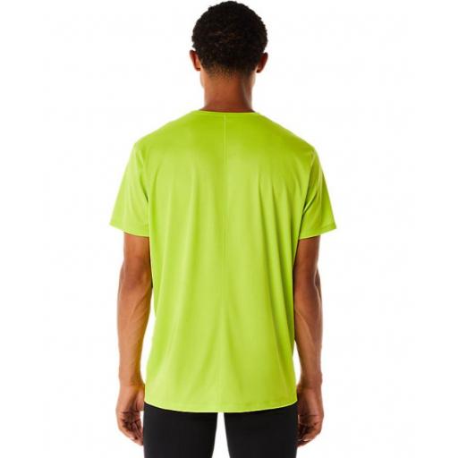 Camiseta Asics Core SS Top Verde Lima [2]